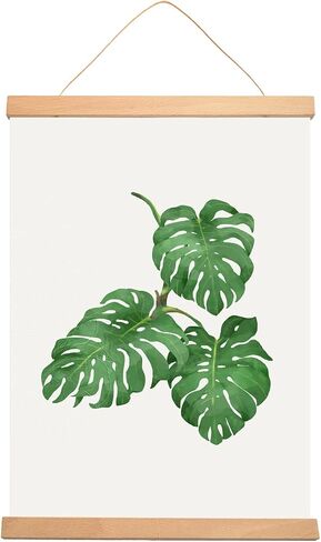 (1 Pack, 12 inches) ( A4 and A3) Poster Frame, Magnetic Wood Frame Hanger for Photo Picture Art print Wall Hanging, Beech Frame for picture, Magnetic Picture Frame, in Saudi Arabia