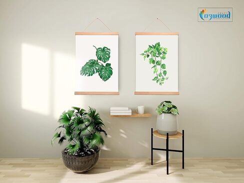 (1 Pack, 12 inches) ( A4 and A3) Poster Frame, Magnetic Wood Frame Hanger for Photo Picture Art print Wall Hanging, Beech Frame for picture, Magnetic Picture Frame, in Saudi Arabia