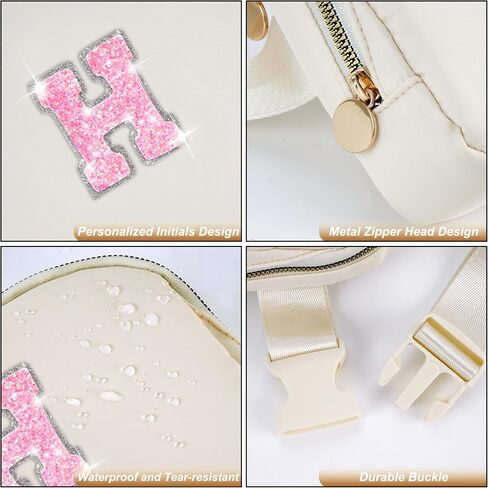 Graduation Gifts for Teens Kids Daughter Sister Her - Birthday Gifts for 3 4 5 6 7 8 9 10 11 12 13 Year Old Girls,Fanny Pack Crossbody Bag Belt Bag Cute Trendy Stuff | Lavender,Initial A in Saudi Arabia