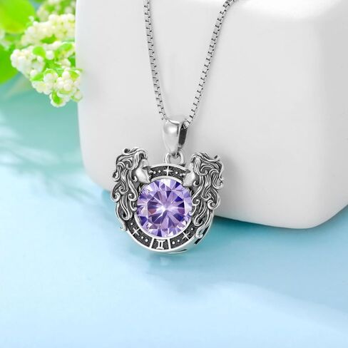 LONAGO Zodiac Sign Necklace Celestial Constellation Necklace Horoscope Astrology Zodiac Pendant Necklace Gift for Women in Kuwait