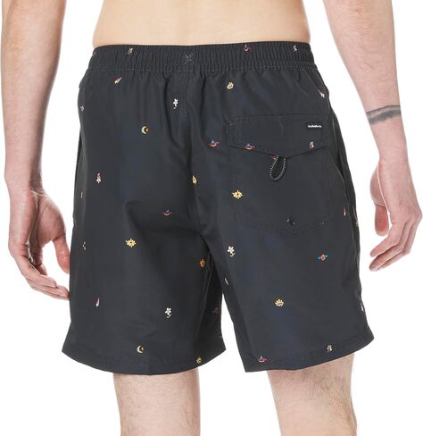 Quiksilver Men's Standard Remade Mix 17 Volley Boardshort Swim Trunk in Saudi Arabia