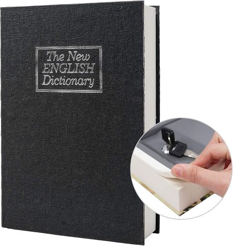 Real Paper Transfer Book Safe, Hollow with Secret Hidden Compartment, Combination Lock, 8.7"×6"×2" (Les Miserables-Combination) in Saudi Arabia