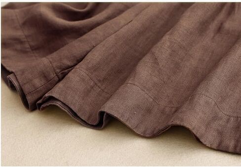 Womens Wide Leg Linen Shorts Summer Casual Loose Pleated Elastic High Waisted Bermuda Shorts in Saudi Arabia