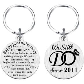 هدايا سلسلة مفاتيح TANWIH للذكرى السنوية الثالثة عشرة للزفاف، زينة للذكرى السنوية الثالثة عشر in Kuwait