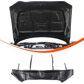 Car Bonnet Hood Bra Compatible with 2016+ Mazda MX-5 Hood Cover Exterior Accessories Front End Cover Black Car Mask Bra