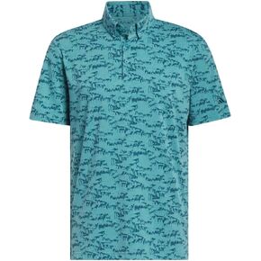adidas Men's Go-To Printed Golf Polo Shirt