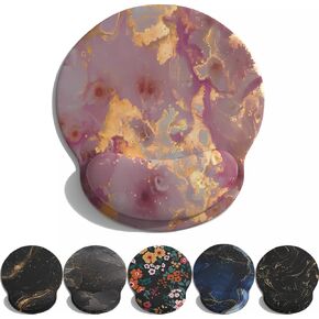 Cute Cartoon Small Black Coal Ball Mouse Pad with Wrist Support, Ergonomic Mouse Pad with Kawaii Small Star Element Mouse Pad for Wrist Rest Table Decoration Simple Typing Pain Relief Table Mousepad in Kuwait