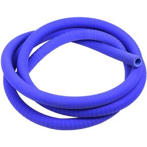 Universal TenKe 10FT High Performance 3-Ply Reinforced Radiator Coolant Hose 14mm 9/16" ID Silicone Hose Coupler Tube Matt Surface (14mm ID Black)