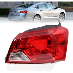 Rear Tail Lights Compatible with Chevy Impala 2014-2020 Outer Taillight Assembly Brake Lamp Left Driver Side Replace 84247728 GM2804116