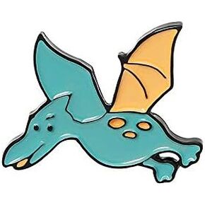 Cartoon Dinosaur Cute Art Enamel Pin for Backpacks Ancient Animal Lapel Pin Brooch for Women Teen Girls Gift