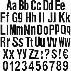 134 Pcs 5 Inch Bulletin Board Letters Colorful Alphabet Letters Numbers and Punctuation Cutouts Letters for Bulletin Board Wall Set for Display Board Chalkboard(Morandi)