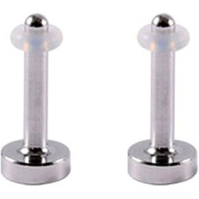 1 زوج سدادات الأذن الصلبة G23 التيتانيوم السلس صالح / مزدوج متوهج 16G-00G 12mm-16mm مقاييس المقابس تمتد مجموعة نقالة المتوسع النساء الرجال هيئة ثقب المجوهرات in Kuwait