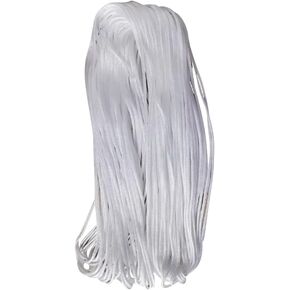 10m Nylon Blind String Lift Shade Cord Roman Curtain Blind Cord Wind Chime String Replacement White Shade Blinds Pull String Rope for Windows Crafts 0.8mm