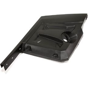Polaris GEM Fender, Rear, Right, Gloss Black, Genuine OEM Part 5438176-070, Qty 1