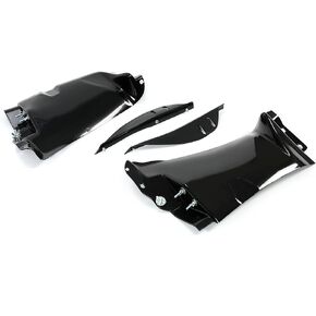 KUAFU Fender Cut Out Compatible with 1996-2000 Honda Civic EK EJ ABS Plastic - Black