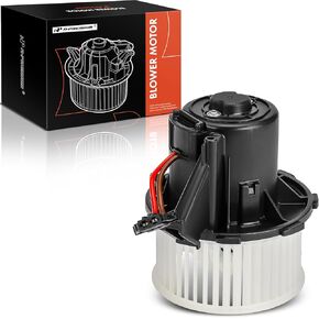A-Premium Front HVAC Heater Blower Motor Assembly Compatible with Audi Vehicles - A4/A4 Quattro/S4 2009-2012, A5/S5/A5 Quattro 2008-2012, Q5 2009-2016 - Replace# 8K1820021C, 8K1820021A