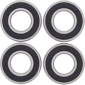 All Balls Racing 25-1405 Wheel Bearing Kit Compatible with/Replacement for Harley Kawasaki