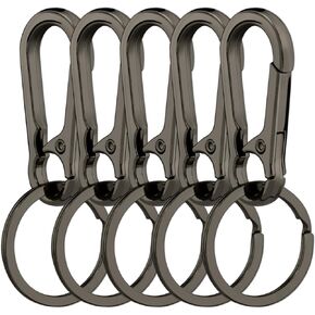 Keychain Key Clips Metal Key Ring Key Chain Rings Keyring for Home Car Key Organizer