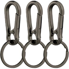 Keychain Key Clips Metal Key Ring Key Chain Rings Keyring for Home Car Key Organizer