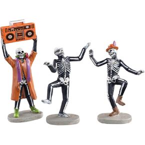 Lemax Jitterbones Dance Party, Set of 3#12044