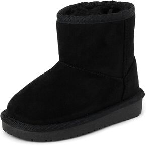 The Children's Place baby girls Classic Ankle Boots, Faux Fur Lined