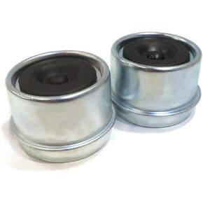 The ROP Shop | (Pack of 2) Grease Caps for Dexter 021-041-01 & Rubber Plugs for Dexter 85-001