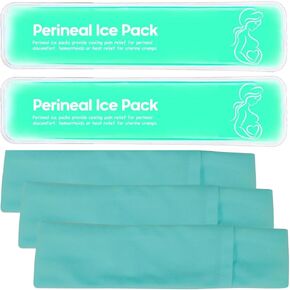 Reusable Perineal Cooling Pad for Postpartum and Hemorrhoid Pain Relief,Instant Perineal Cold Pack,Vaginial Ice Pack for Pain Relief (Color-Blue)