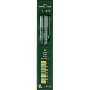Faber-Castell - FC127101 Leads for B Clutch Pencils 2 mm Pack of 10