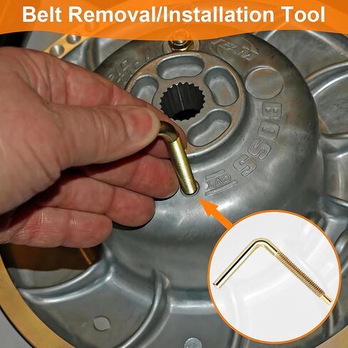 PAGOW Clutch Drive Belt Removal Tool, Clutch Spreader Drive Ranger Belt Removal Tool, Belt Change Tools, for Polaris RZR RZR-4 XP Turbo RS1 Ranger XP 1000 Replace 2875911 (2) in Saudi Arabia