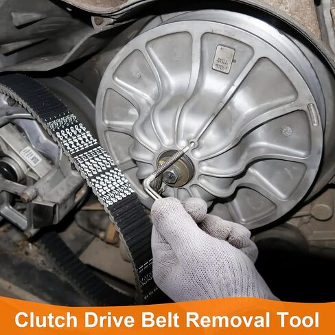PAGOW Clutch Drive Belt Removal Tool, Clutch Spreader Drive Ranger Belt Removal Tool, Belt Change Tools, for Polaris RZR RZR-4 XP Turbo RS1 Ranger XP 1000 Replace 2875911 (2) in Saudi Arabia