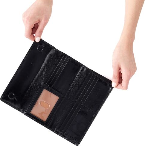 HOBO Jill Large Trifold Leather Wallet for Women in Saudi Arabia