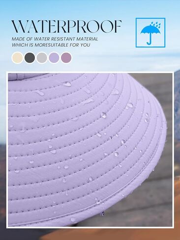 قبعة شمسية للنساء مع غطاء للرقبة، قبعة حماية من الشمس مقاومة للماء للنساء، قبعة واسعة للمشي لمسافات طويلة على شكل ذيل حصان، صيد السمك، البستنة in Kuwait