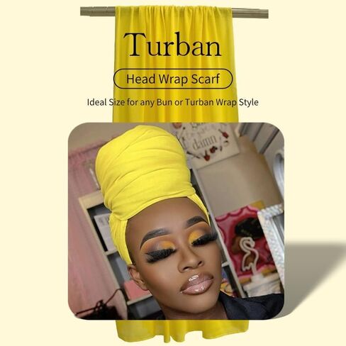 Head Wraps for Black Women Hijab Scarves Large Muslim Headwraps Stretch Hair Wraps Headband in Saudi Arabia