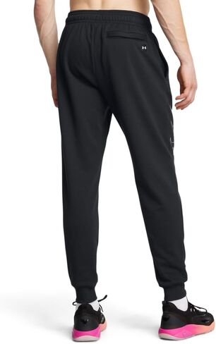 بنطال الركض Project Rock Rival Fleece للرجال من Under Armour in Saudi Arabia