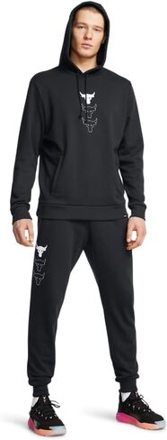 بنطال الركض Project Rock Rival Fleece للرجال من Under Armour in Saudi Arabia