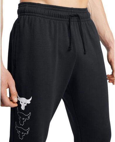 بنطال الركض Project Rock Rival Fleece للرجال من Under Armour in Saudi Arabia