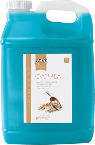 Top Performance Oatmeal Pet Shampoo Concentrate Gallon Professional Dog & Cat Grooming Soap Free in Kuwait