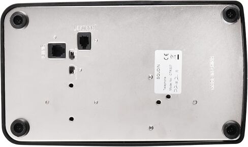 هاتف Peohud بقرص دوار، هاتف أرضي قديم مع وظيفة ميكانيكية ومكبر صوت، هاتف مكتبي سلكي عتيق للمنزل والمكتب والفندق، أسود in Kuwait