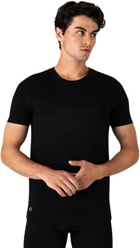 Men's Supima Cotton Crew Neck T-Shirt Cotton Round Neck T-Shirts Short Sleeve Slim Fit Tees for Men Youth Adult in Saudi Arabia