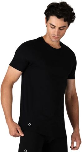 Men's Supima Cotton Crew Neck T-Shirt Cotton Round Neck T-Shirts Short Sleeve Slim Fit Tees for Men Youth Adult in Saudi Arabia