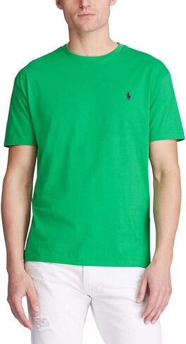 POLO RALPH LAUREN Mens Big & Tall Crew Neck T-Shirt (3LT, GolfGreen) in Saudi Arabia