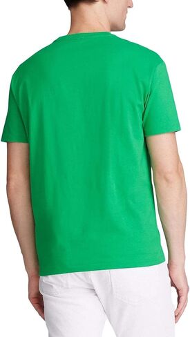 POLO RALPH LAUREN Mens Big & Tall Crew Neck T-Shirt (3LT, GolfGreen) in Saudi Arabia