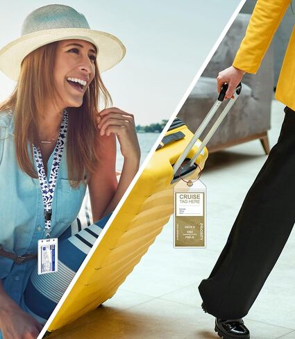 6pack Cruise Luggage Tag Holder, 2pack Cruise Lanyard for Ship Cards, for Royal Caribbean & Celebrity, Carnival, Holland, MSC, NCL, Princess etc. Cruise Essentials 2024. Red+Light Blue in Saudi Arabia