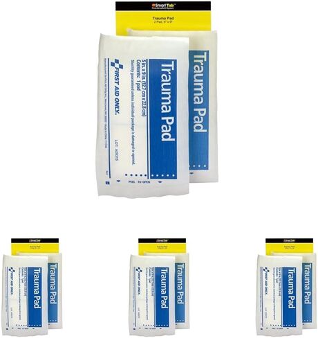 First Aid Only FAE-6024 SmartCompliance Refill 5 x 9 Trauma Pad, 2 Count in Saudi Arabia