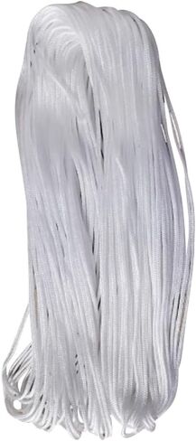 10m Nylon Blind String Lift Shade Cord Roman Curtain Blind Cord Wind Chime String Replacement White Shade Blinds Pull String Rope for Windows Crafts 0.8mm in Saudi Arabia