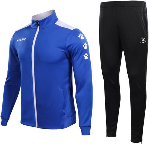KELME Men's Tracksuits, Sportswear, Top and Bottom Set, Jacket & Long Pants, Casual Training Wear, Athletic Workout Shirt in Saudi Arabia