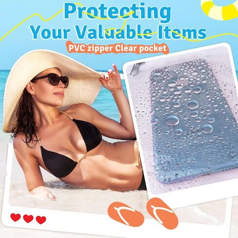 XX-Large Mesh Beach Bag Tote - 9 Pockets for Family Travel/Vacation & Beach Essentials, Foldable & Lightwiht in Saudi Arabia