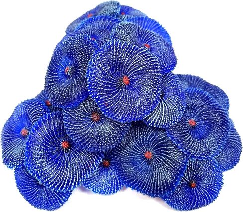 Artificial Coral, Faux Coral Ornaments, Coral Aquarium Decorations for Fish Tank Aquarium, Fish Cave Hideout Decoration Landscape (Blue Coral) in Kuwait