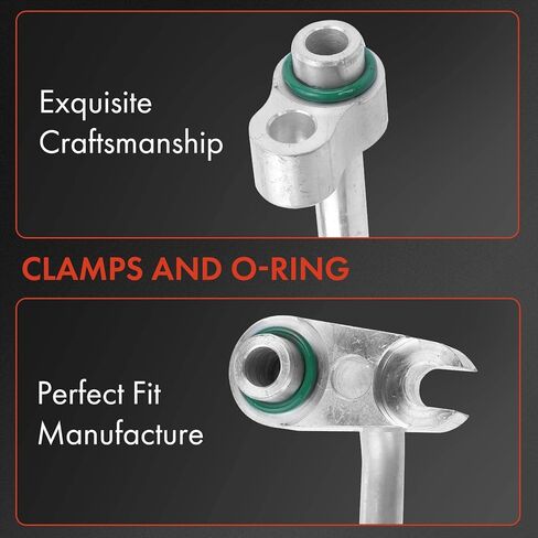 A-Premium A/C Discharge Hose Compatible with Jeep Grand Cherokee 2014-2020 3.6L, Dodge Durango 2012-2021 3.6L, Compressor to Condenser in Kuwait