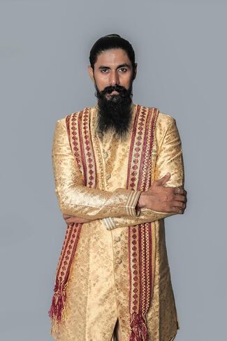 Indian Traditional Sherwani Kurta Dupatta Shawl Scarf For Men (Only Dupatta) in Saudi Arabia